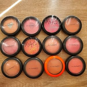 MAC Costemtics Blush LOT of 12